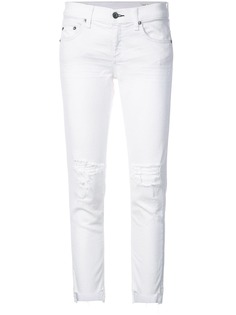 Rag & Bone /Jean рваные джинсы Dre с асимметричным низом