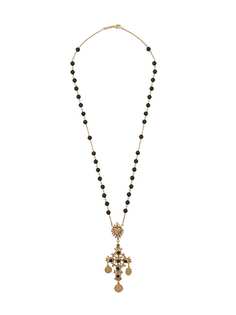Dolce & Gabbana колье с кулоном в форме креста