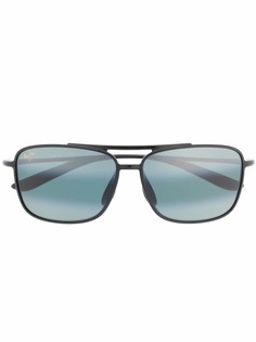 Maui Jim солнцезащитные очки в квадратной оправе