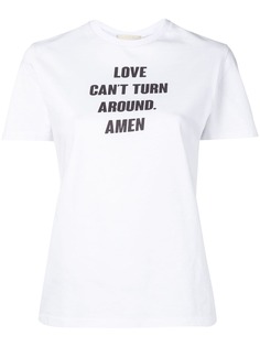Amen футболка с принтом