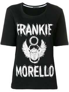 Frankie Morello футболка с круглым вырезом и логотипом