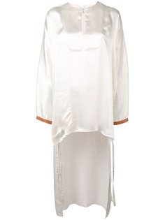 Loewe блузка с асимметричным подолом
