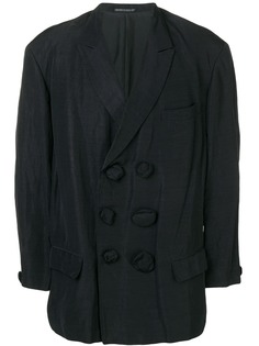 Yohji Yamamoto Pre-Owned куртка 1990-х годов с пуговицами оверсайз