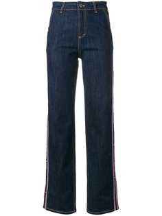 Frankie Morello джинсы широкого кроя с завышенной талией