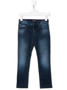 Emporio Armani Kids джинсы прямого кроя