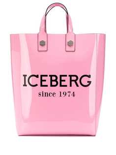 Iceberg лакированная сумка-тоут