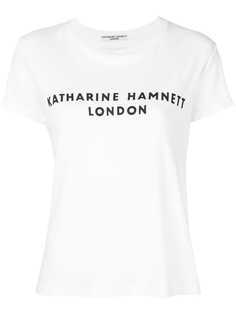 Katharine Hamnett London футболка с логотипом