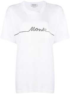 Monse футболка с логотипом
