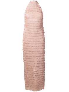 Missoni длинное ярусное платье