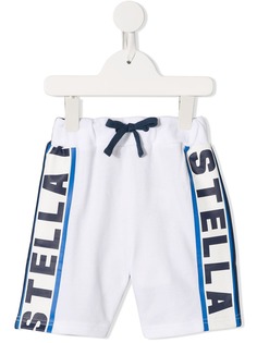 Stella McCartney Kids спортивные шорты с логотипом
