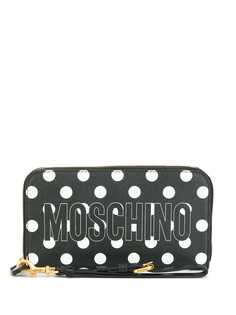 Moschino кошелек с логотипом