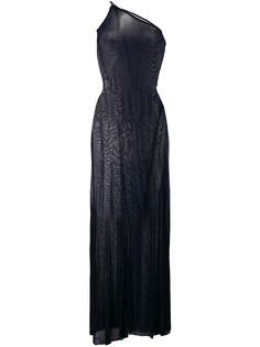 Jacquemus полупрозрачный комбинезон асимметричного кроя