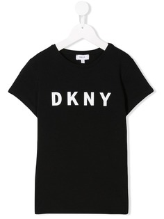 Dkny Kids футболка с принтом логотипа