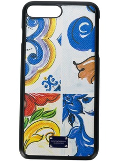 Dolce & Gabbana чехол для iPhone 7/8 Plus с принтом Majolica