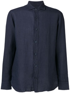 Z Zegna рубашка с мятым эффектом