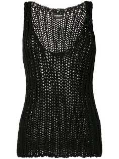 Calvin Klein 205W39nyc трикотажный топ свободного кроя