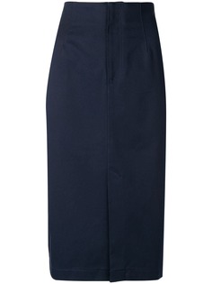 RED Valentino юбка-карандаш со шнуровкой