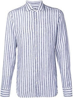 Z Zegna рубашка в полоску
