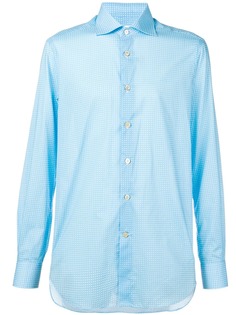 Kiton рубашка с мелким узором
