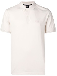 Boss Hugo Boss рубашка-поло с вышитым логотипом