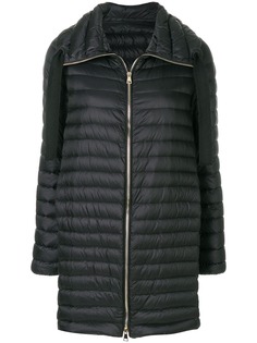Moncler пуховое пальто на молнии