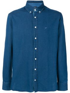 Hackett рубашка с вышитым логотипом