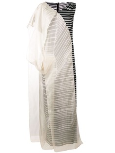 Chalayan платье в полоску