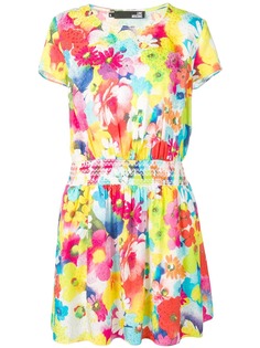 Love Moschino платье-футболка с цветочным принтом