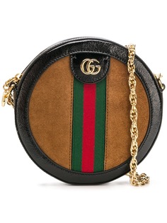 Gucci круглая мини-сумка на плечо Ophidia