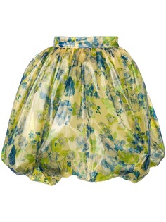 Vivetta расклешенная юбка с цветочным принтом