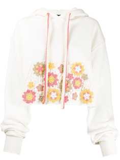 Alanui худи в технике кроше