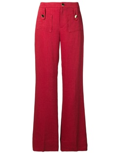 LAutre Chose расклешенные брюки с завышенной талией