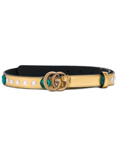 Gucci декорированный ремень