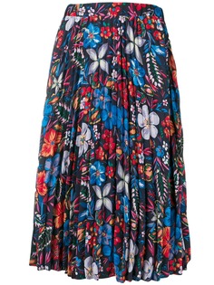 Essentiel Antwerp плиссированная юбка с цветочным принтом