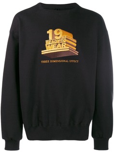 Doublet толстовка с вышивкой