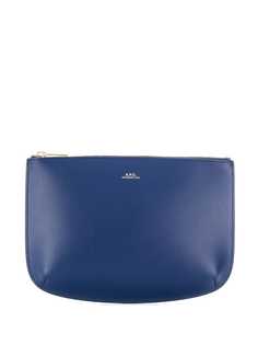 A.P.C. клатч с логотипом