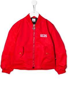 Gcds Kids куртка-бомбер с логотипом