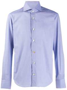 Kiton однотонная строгая рубашка