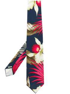 Engineered Garments галстук с цветочным принтом