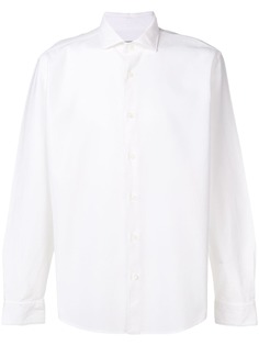 Z Zegna рубашка с косым воротником