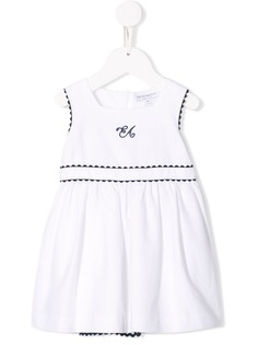 Emporio Armani Kids платье с вышитым логотипом