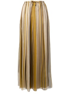 Brunello Cucinelli юбка прямого кроя в полоску
