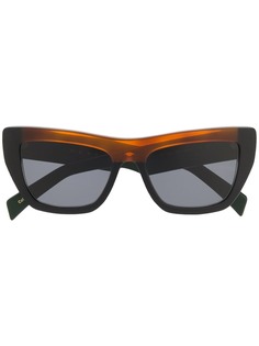 Marni солнцезащитные очки с контрастным мостом