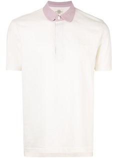 Kent & Curwen рубашка-поло с контрастным воротником