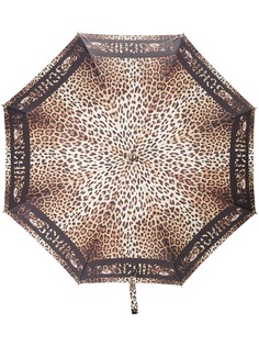 Moschino зонт с леопардовым принтом