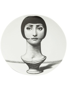 Fornasetti тарелка с принтом женского бюста