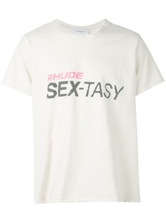 Rhude футболка с логотипом