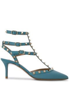 Valentino туфли Rockstud с ремешками