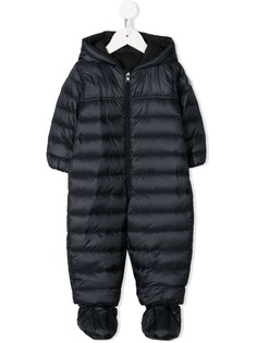 Moncler Kids дутый комбинезон на молнии