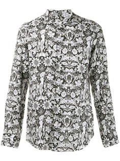 Fefè рубашка с цветочным принтом
